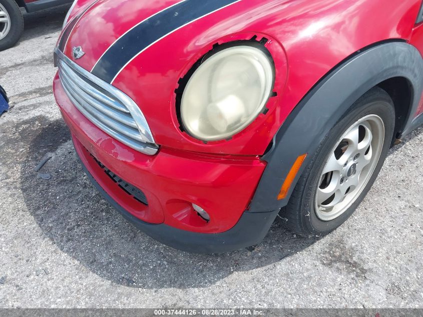 2013 MINI COOPER COUPE WMWSX1C54DT507230