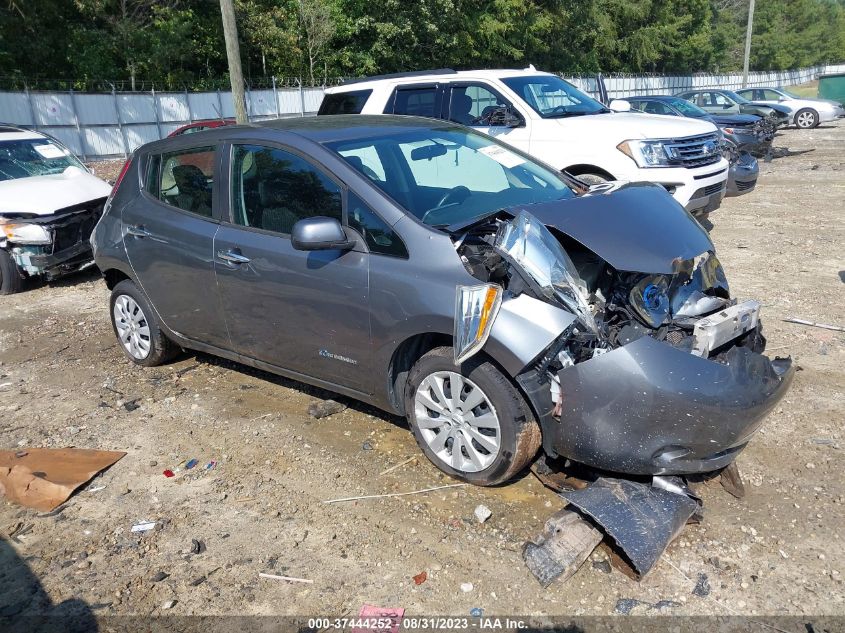 2015 NISSAN LEAF S - 1N4AZ0CP3FC327914