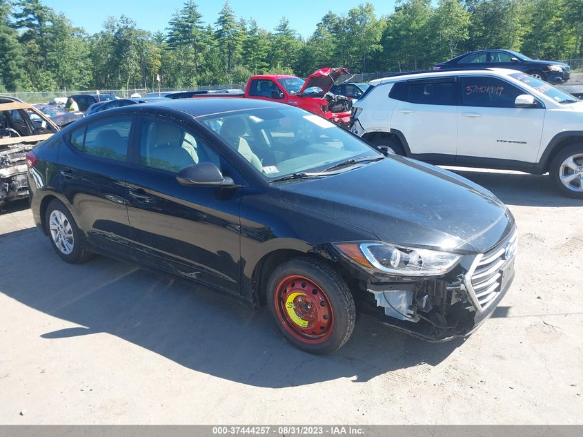 VIN KMHD74LF4HU091777 2017 HYUNDAI ELANTRA SE