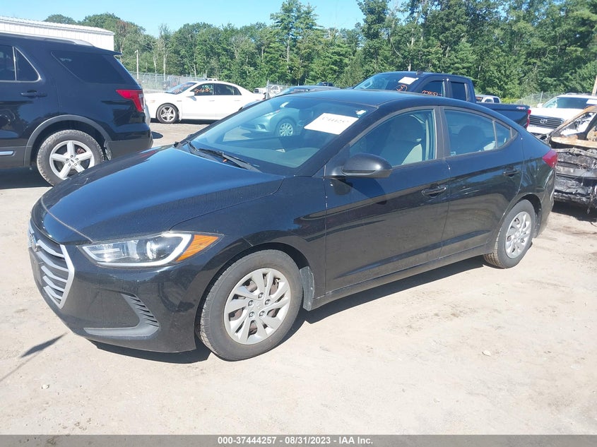 VIN KMHD74LF4HU091777 2017 HYUNDAI ELANTRA SE
