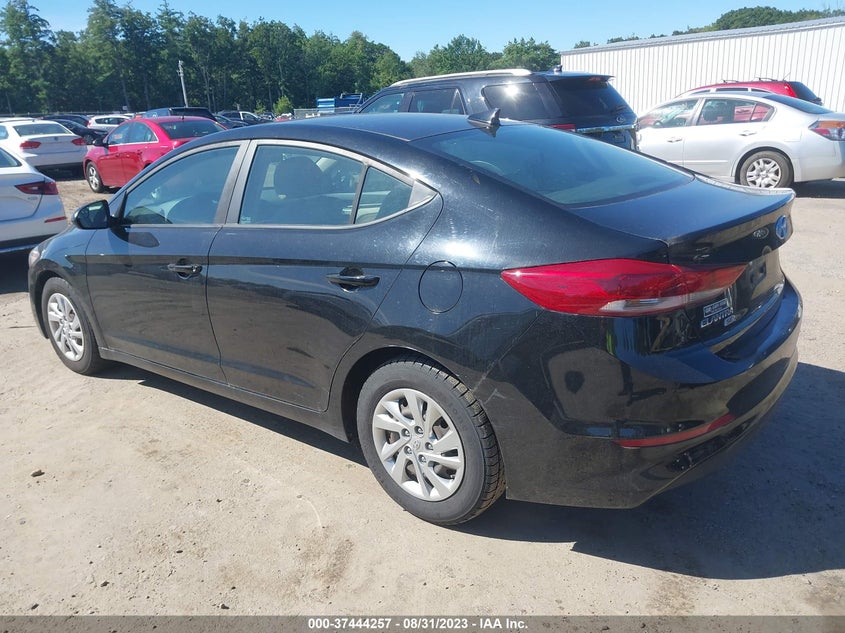 VIN KMHD74LF4HU091777 2017 HYUNDAI ELANTRA SE