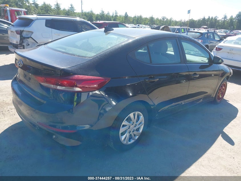 VIN KMHD74LF4HU091777 2017 HYUNDAI ELANTRA SE
