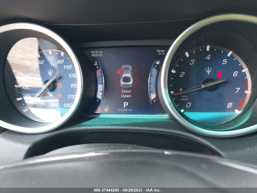 2015 MASERATI GHIBLI ZAM57XSA3F1138999
