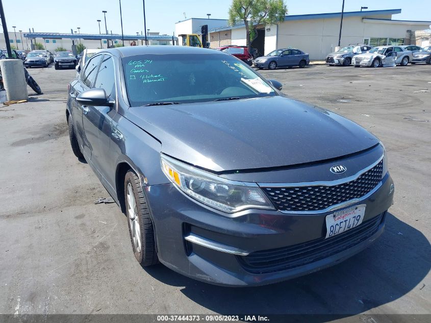 2018 KIA OPTIMA EX - 5XXGU4L39JG182488