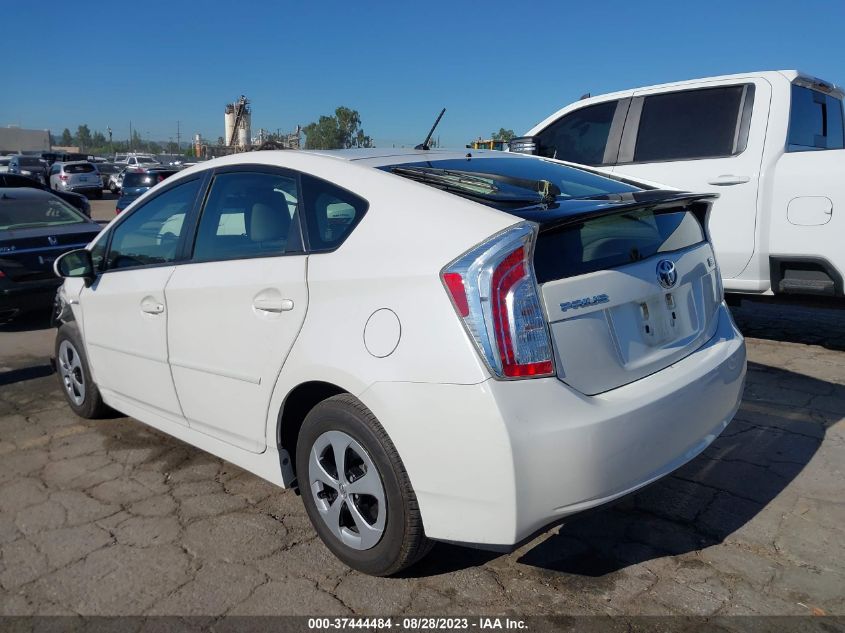 2013 TOYOTA PRIUS ONE/TWO/THREE/FOUR/FIVE - JTDKN3DU0D5667068