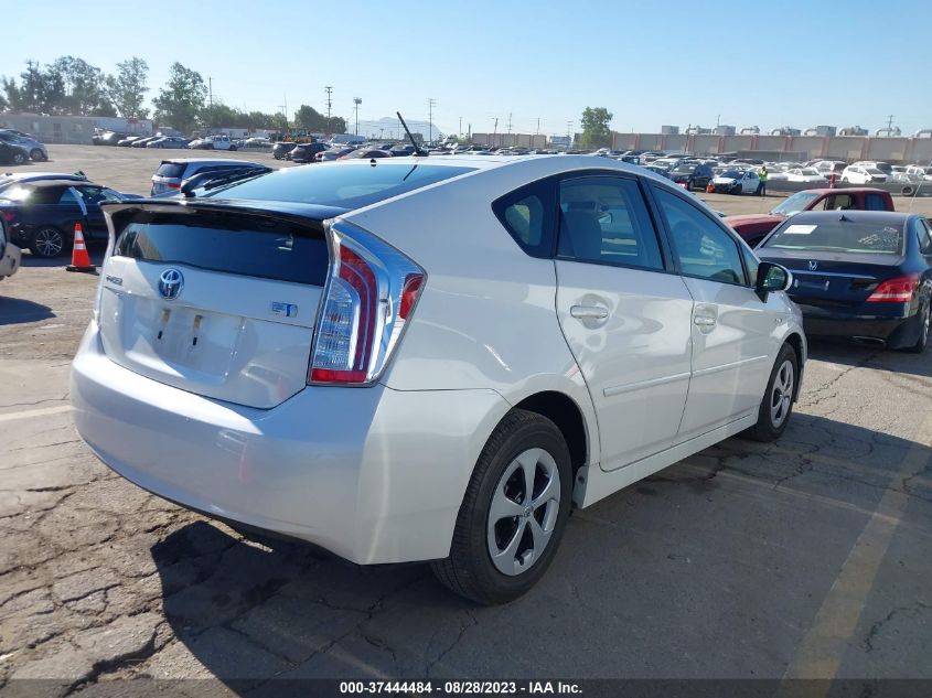2013 TOYOTA PRIUS ONE/TWO/THREE/FOUR/FIVE - JTDKN3DU0D5667068