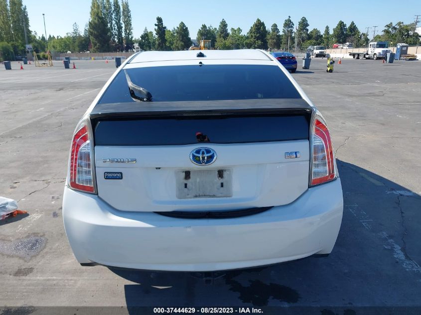 2013 TOYOTA PRIUS ONE/TWO/THREE/FOUR/FIVE - JTDKN3DU8D5594466