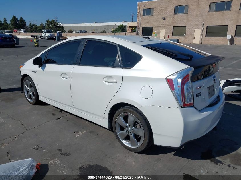 2013 TOYOTA PRIUS ONE/TWO/THREE/FOUR/FIVE - JTDKN3DU8D5594466