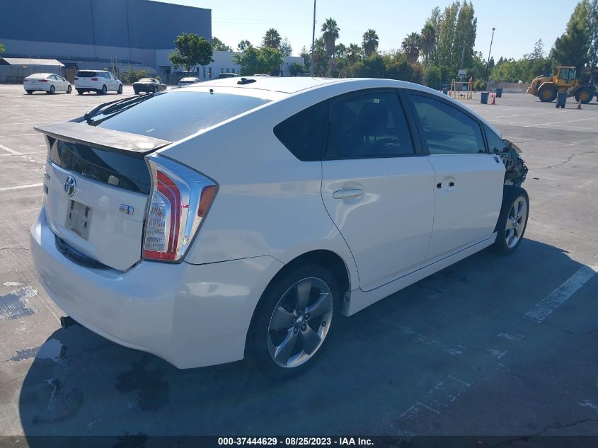 2013 TOYOTA PRIUS ONE/TWO/THREE/FOUR/FIVE - JTDKN3DU8D5594466