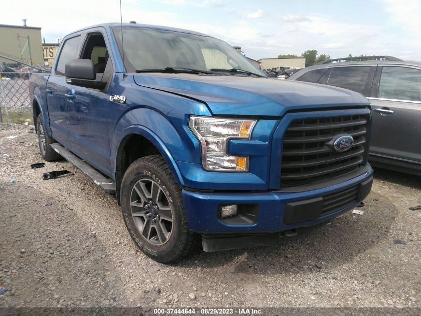 2017 FORD F-150 XL/XLT/LARIAT - 1FTEW1EF7HFA15191