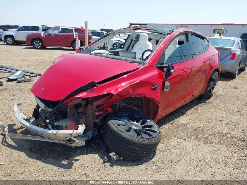 2023 TESLA MODEL Y PERFORMANCE - 7SAYGDEF1PF646553
