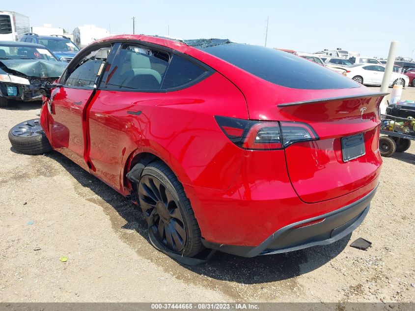 2023 TESLA MODEL Y PERFORMANCE - 7SAYGDEF1PF646553