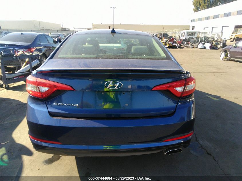 2016 HYUNDAI SONATA 2.4L SE - 5NPE24AF1GH341205