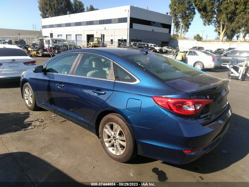 2016 HYUNDAI SONATA 2.4L SE - 5NPE24AF1GH341205