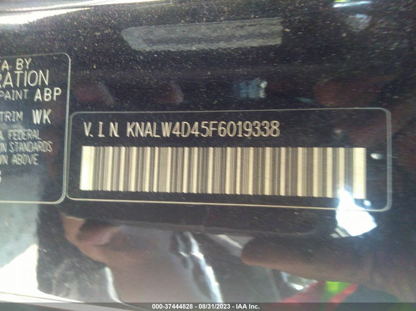 2015 KIA K900 LUXURY KNALW4D45F6019338