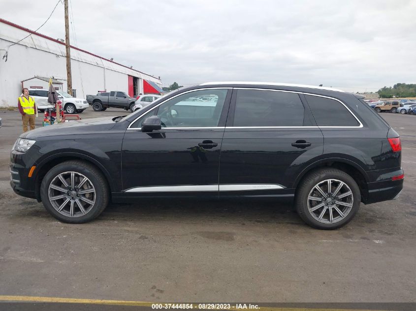 2017 AUDI Q7 PREMIUM PLUS - WA1LAAF73HD014588