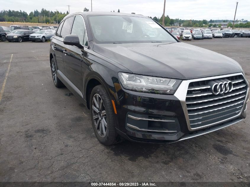 2017 AUDI Q7 PREMIUM PLUS - WA1LAAF73HD014588