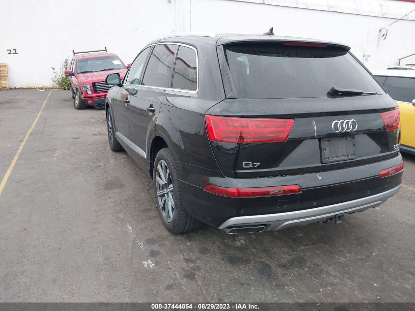 2017 AUDI Q7 PREMIUM PLUS - WA1LAAF73HD014588