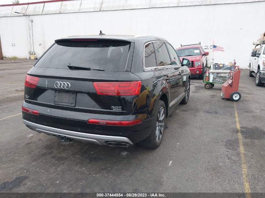 2017 AUDI Q7 PREMIUM PLUS - WA1LAAF73HD014588