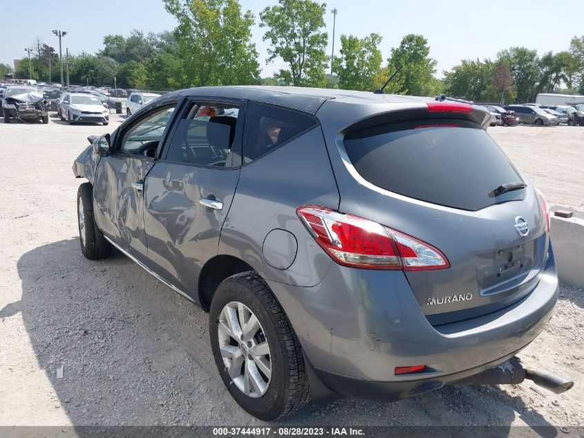 2014 NISSAN MURANO S - JN8AZ1MW7EW520350
