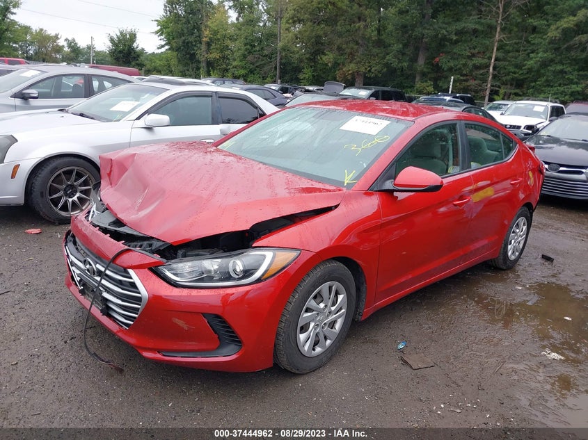 VIN 5NPD74LF9HH212561 2017 HYUNDAI ELANTRA SE