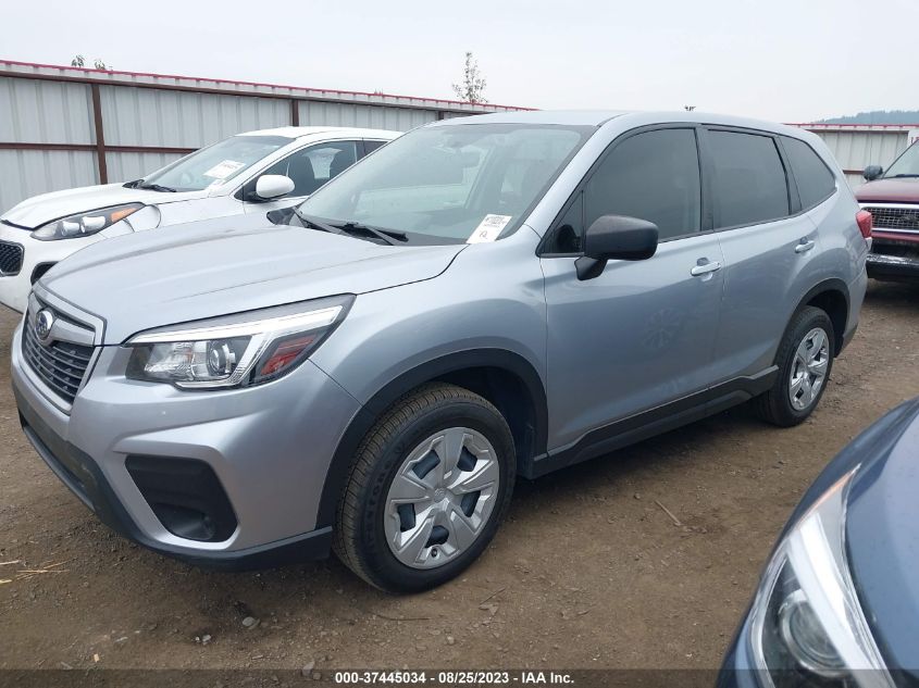 2019 SUBARU FORESTER - JF2SKAAC5KH496968