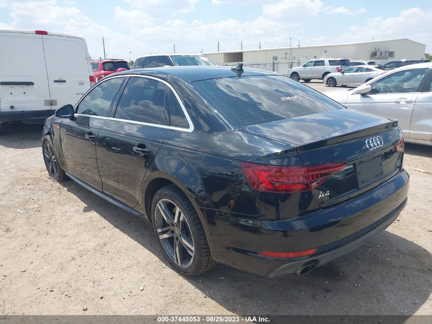 2018 AUDI A4 PREMIUM PLUS - WAUENAF41JA042306