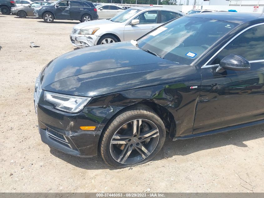 2018 AUDI A4 PREMIUM PLUS - WAUENAF41JA042306