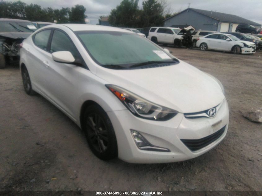 2016 HYUNDAI ELANTRA SE/SPORT/LIMITED - 5NPDH4AE5GH653237