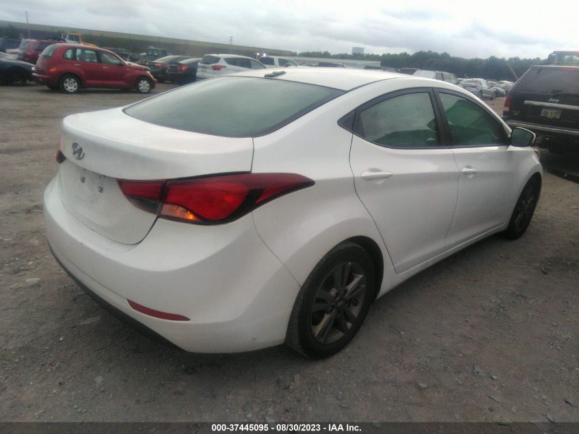 2016 HYUNDAI ELANTRA SE/SPORT/LIMITED - 5NPDH4AE5GH653237