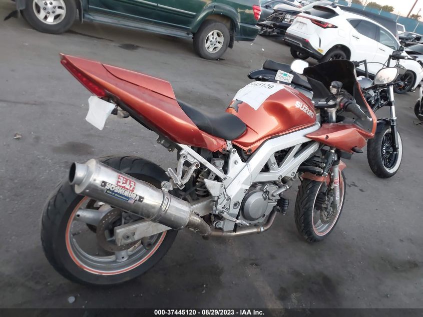 2003 SUZUKI SV650 - JS1VP53A532104571