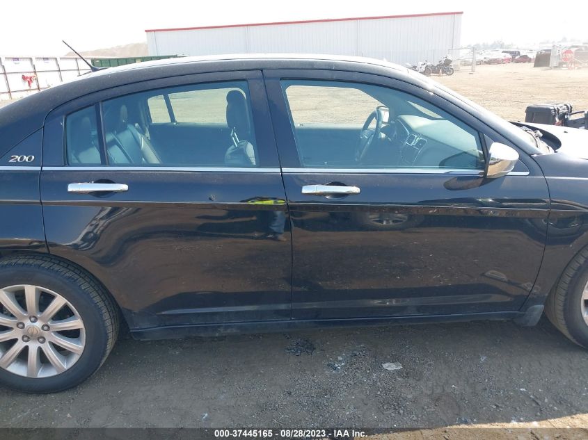 2014 CHRYSLER 200 LIMITED - 1C3CCBCG3EN156251