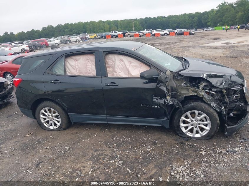 2019 CHEVROLET EQUINOX LS - 3GNAXHEVXKL259904