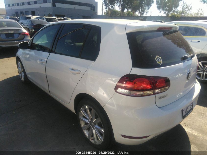 2013 VOLKSWAGEN GOLF TDI W/TECH PKG - WVWDM7AJ7DW131144