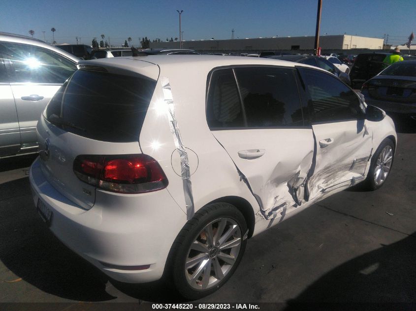 2013 VOLKSWAGEN GOLF TDI W/TECH PKG - WVWDM7AJ7DW131144
