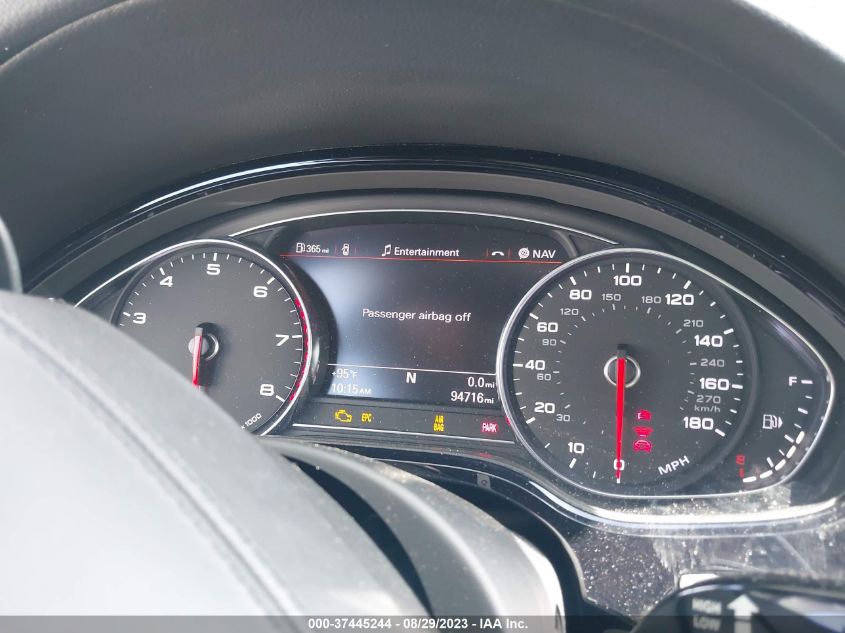 2015 AUDI A8 L 3.0T WAU3GAFD5FN008693