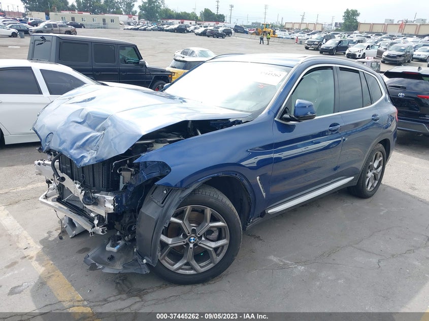 VIN 5UXTY3C00M9F20737 2021 BMW X3 SDRIVE30I