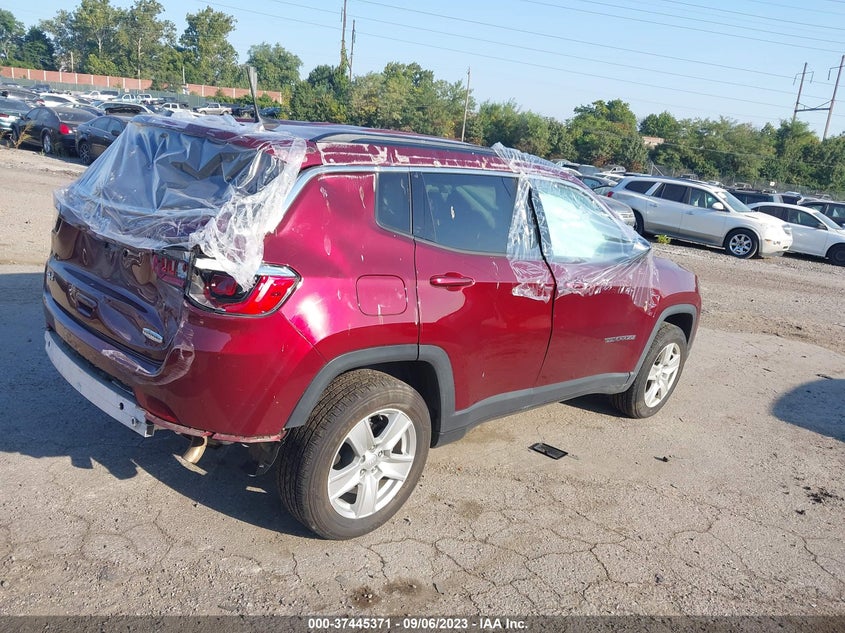 VIN 3C4NJDBB8NT108689 2022 JEEP COMPASS LATITUDE