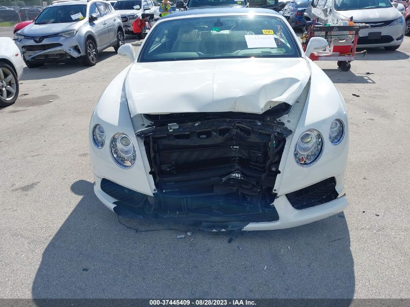 2013 BENTLEY CONTINENTAL GTC V8 - SCBGT3ZA0DC083293
