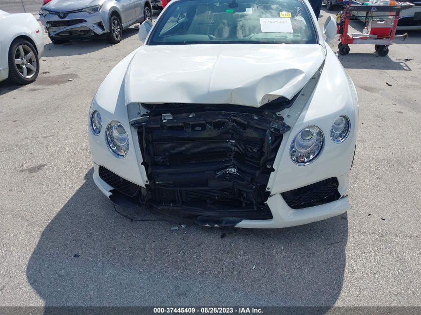 2013 BENTLEY CONTINENTAL GTC V8 - SCBGT3ZA0DC083293