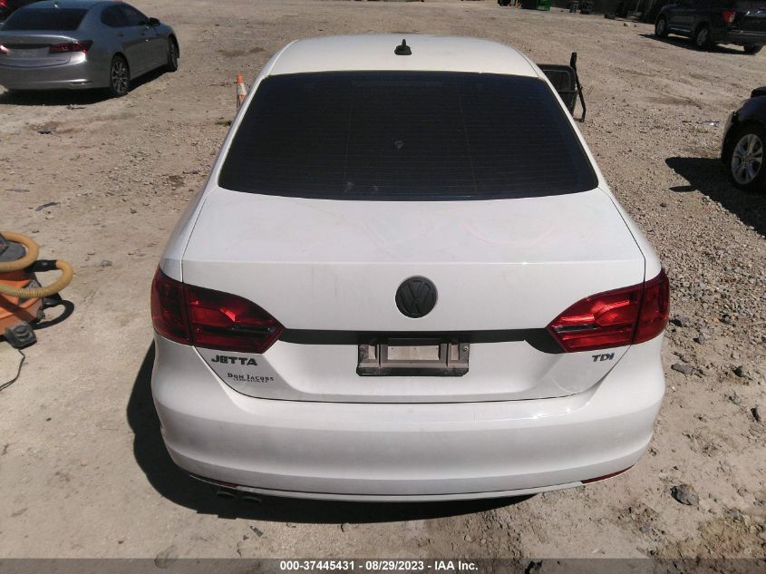 2014 VOLKSWAGEN JETTA SEDAN TDI VALUE EDITION - 3VW3L7AJ8EM330667