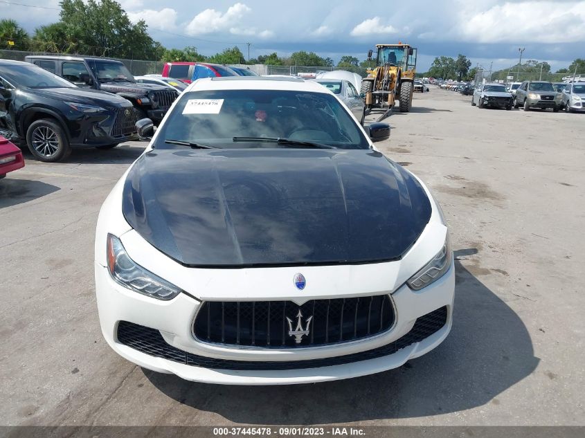 2014 MASERATI GHIBLI ZAM57XSABE1107150