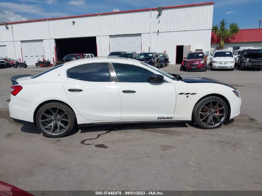2014 MASERATI GHIBLI ZAM57XSABE1107150