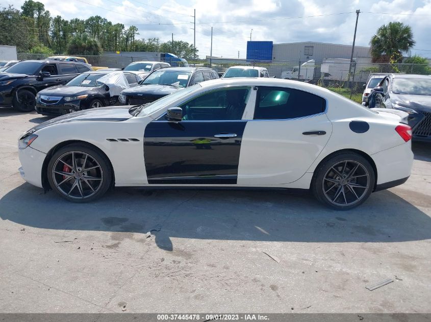 2014 MASERATI GHIBLI ZAM57XSABE1107150