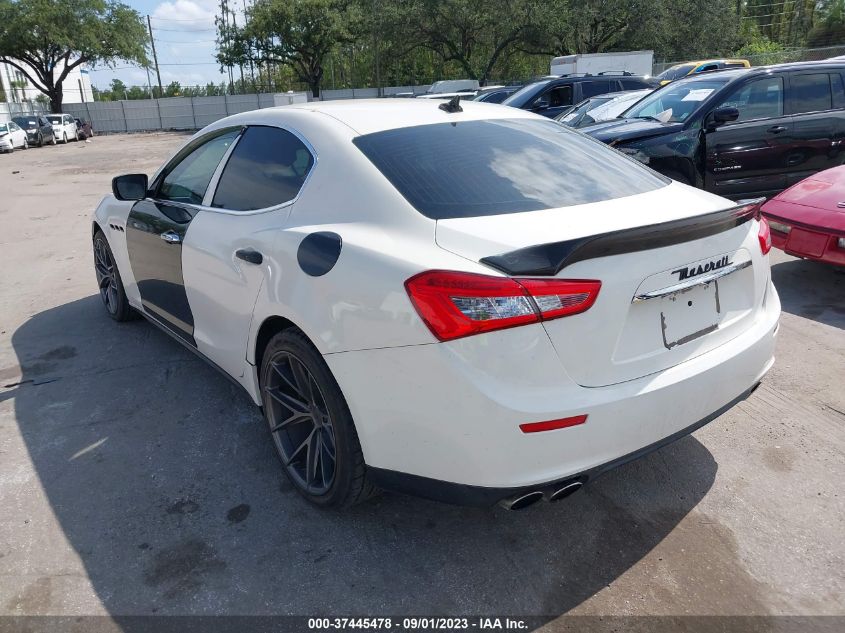 2014 MASERATI GHIBLI ZAM57XSABE1107150