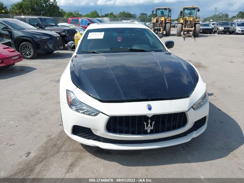 2014 MASERATI GHIBLI ZAM57XSABE1107150