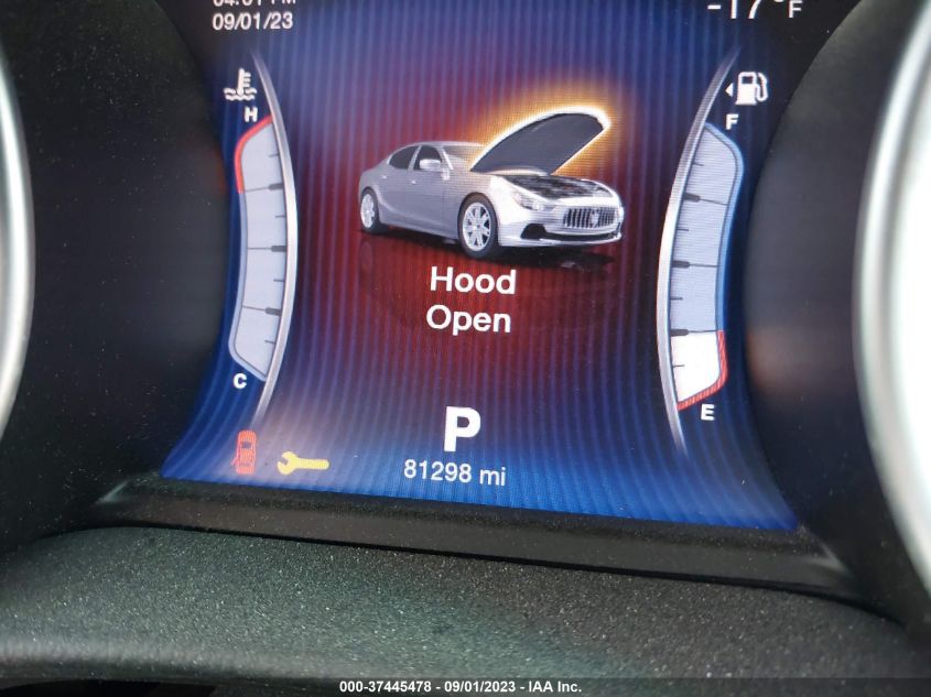 2014 MASERATI GHIBLI ZAM57XSABE1107150