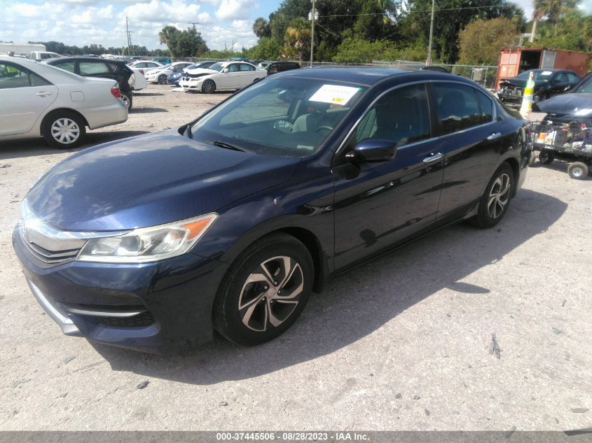 2017 HONDA ACCORD SEDAN LX - 1HGCR2F37HA057755