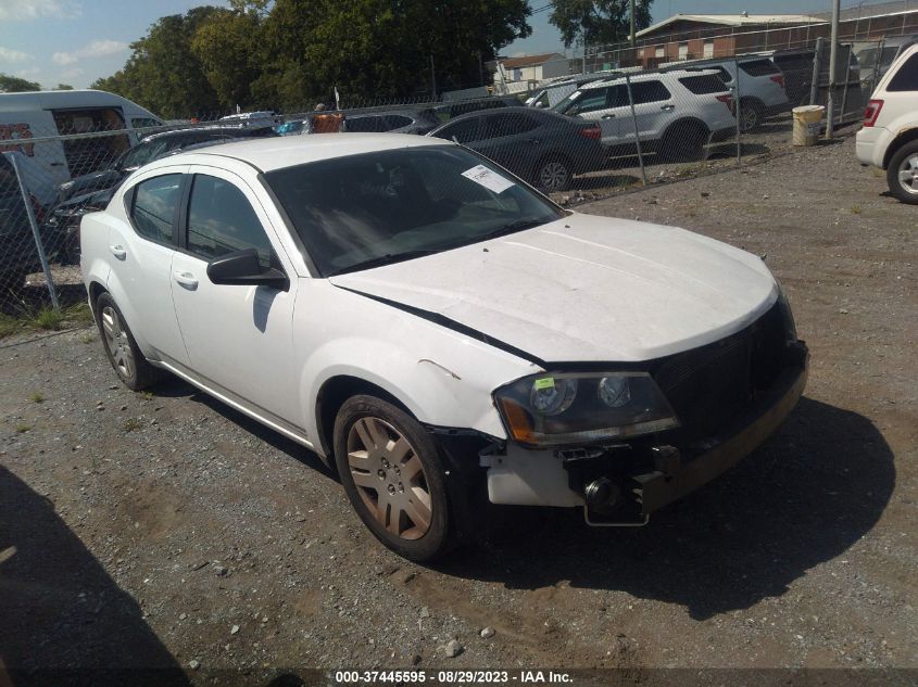 2014 DODGE AVENGER SE - 1C3CDZABXEN144191