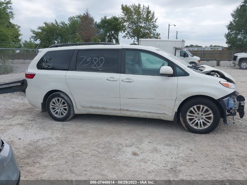 2017 TOYOTA SIENNA XLE - 5TDYZ3DCXHS770598